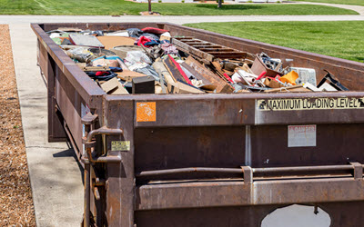 Dumpster Rental to Clear Out Hoarded Waste