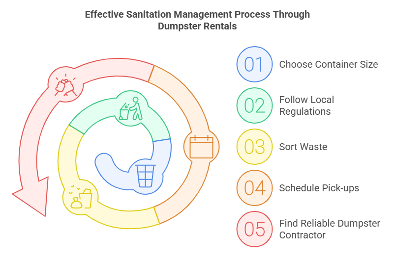 Effective Sanitation Management Process Through Dumpster Rentals