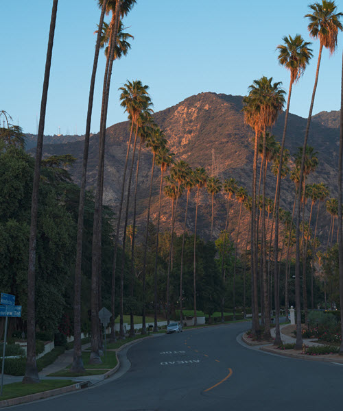 Mendocino Lane Altadena Mountains Mendocino Lane Altadena Mountains